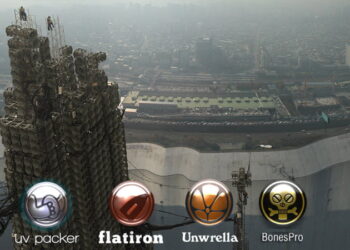 3D-IO updates Unwrella, Flatiron UV Packer and Bones Pro