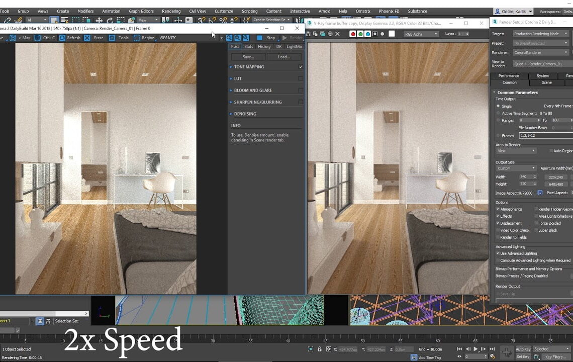 Corona previews V-Ray and Phoenix compatibility plus advanced bokeh