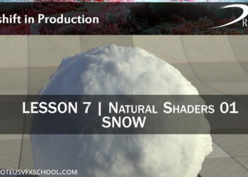 Creating a snow shader for Redshift