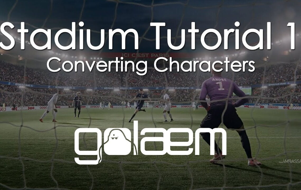 Populating stadiums with Golaem