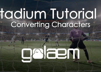 Populating stadiums with Golaem