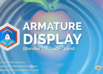 Blender 2.8 armature display improvements
