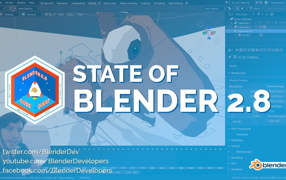 Current state of Blender 2.8