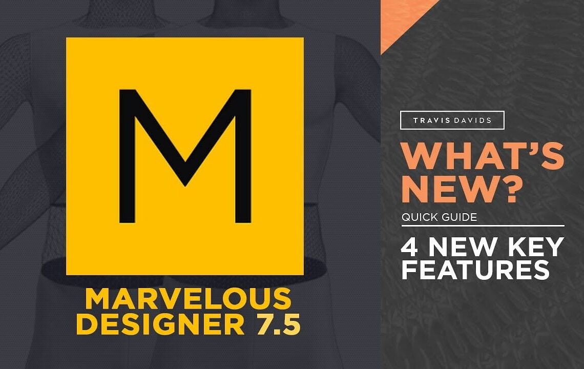 Marvelous designer 7.5 released