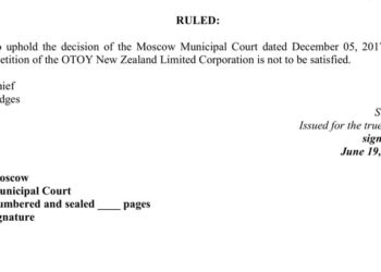 Russian court finds in favour of FStorm, OTOY seeks reversal of the ruling