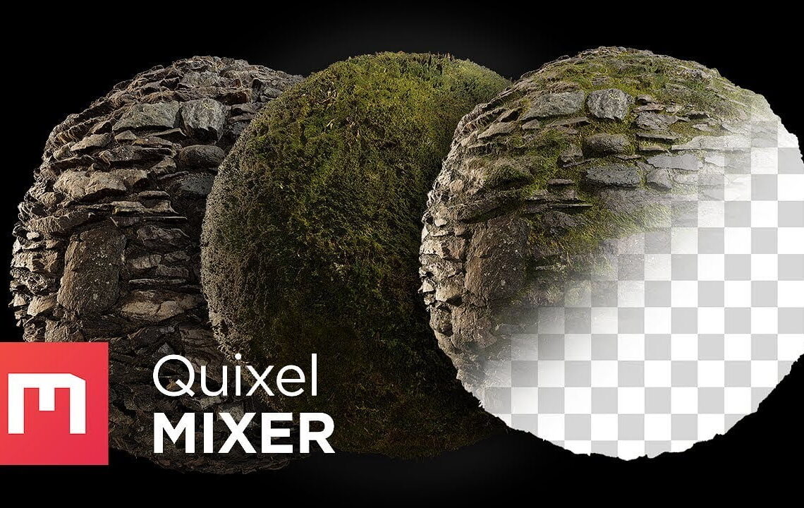 Handpainted masking in Quixel Mixer