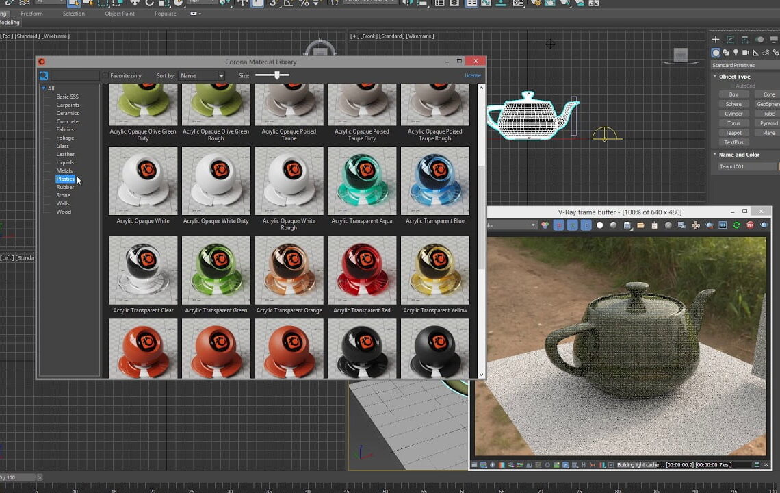 Rendering Corona Materials with V-Ray – sneak peek
