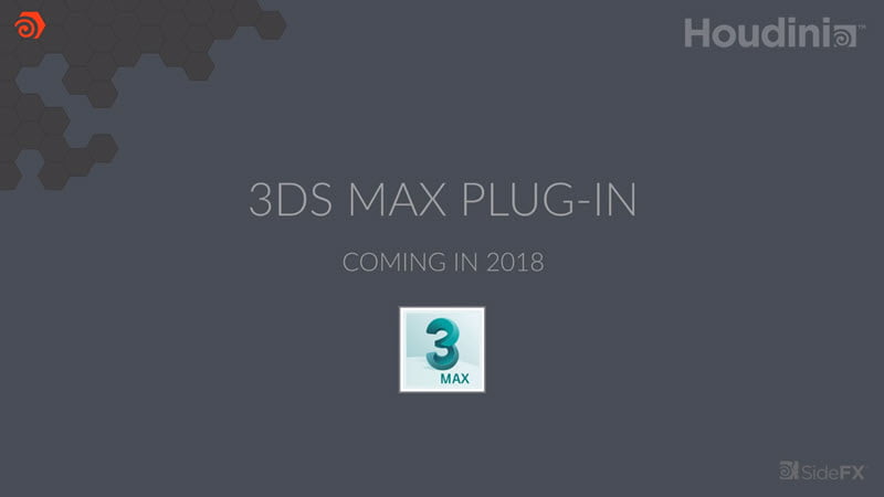 Houdini Engine plugin for 3DS Max preview