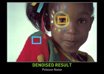 NVIDIA demonstrate latest denoising AI that works only by looking at other grainy photos