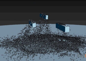 Rayfire Interactive Demolition stress test