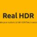 Real HDR released