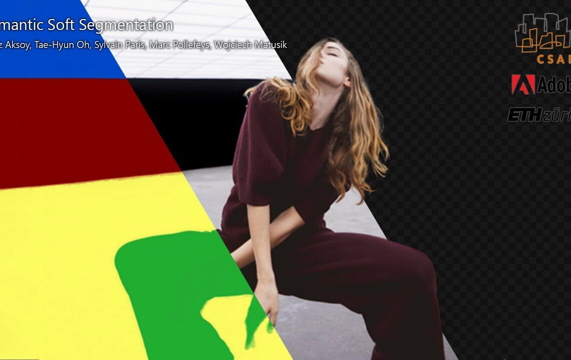 Deep learning algorithm to separate a subject from its background