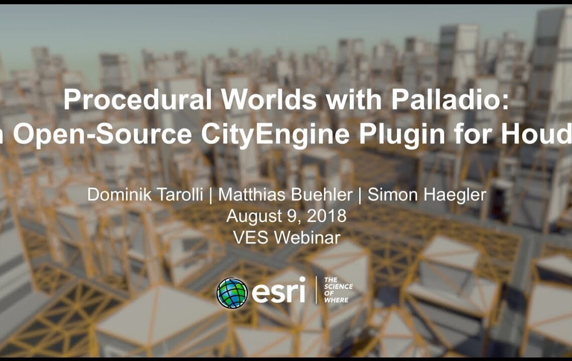 Palladio – a new open-source CityEngine plugin for Houdini