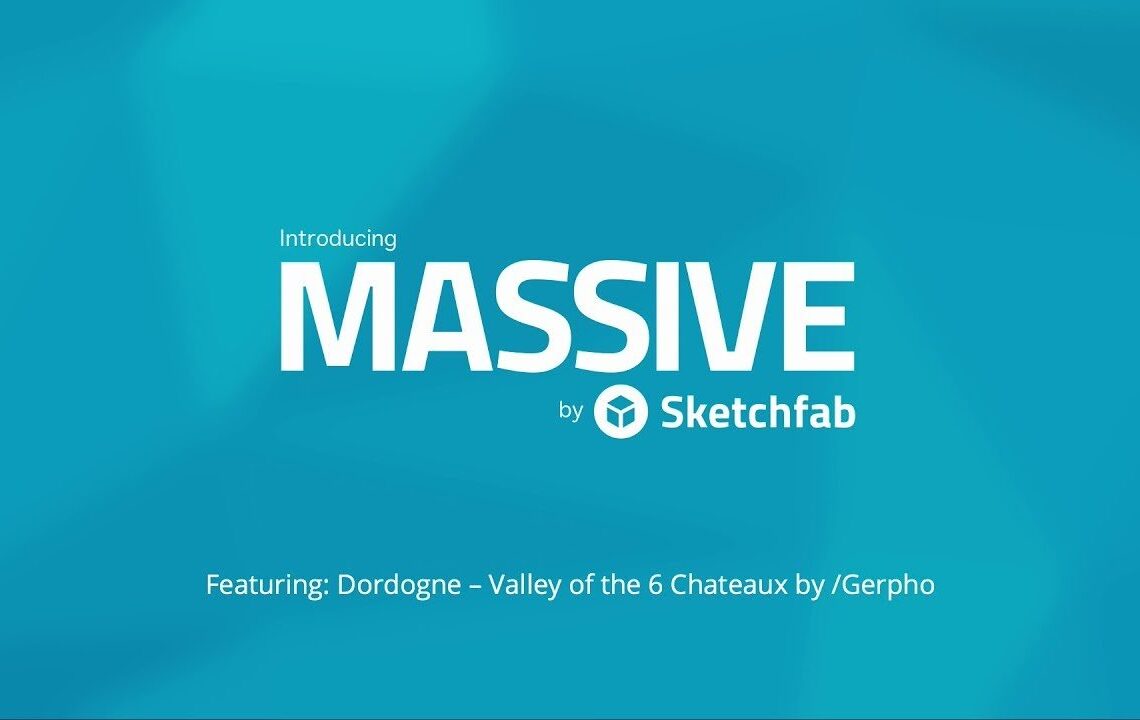 Sketchfab announce MASSIVE, a real-time browser-based 3D viewer for large datasets