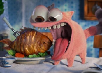 Mindbender showcase an impressive rig for upcoming short The Food Thief
