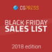Black Friday / Cyber Monday 2018 CG sales