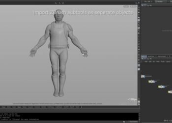 Z for Houdini – simultaneous modelling in ZBrush and Houdini