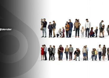 AXYZ Design adds Blender support for its 3D people