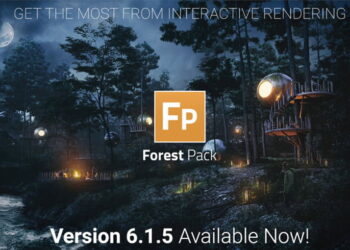 Forest Pack 6.1.5 released with IPR improvements