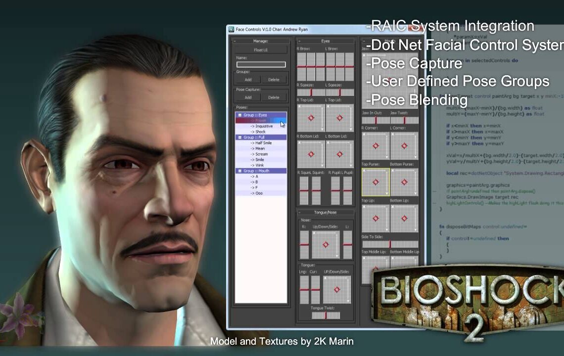 Paul Neale discusses facial rigging techniques
