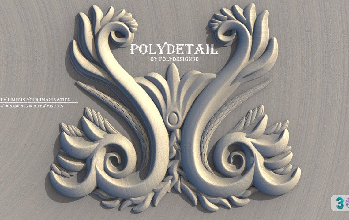PolyDetail -3Ds Max script for modelling ornamentation