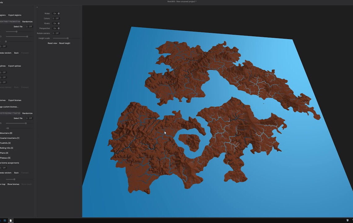 WorldKit – new standalone terrain creation tool