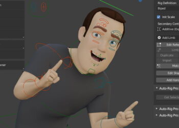 Free character for blender rigged with Auto-Rig Pro