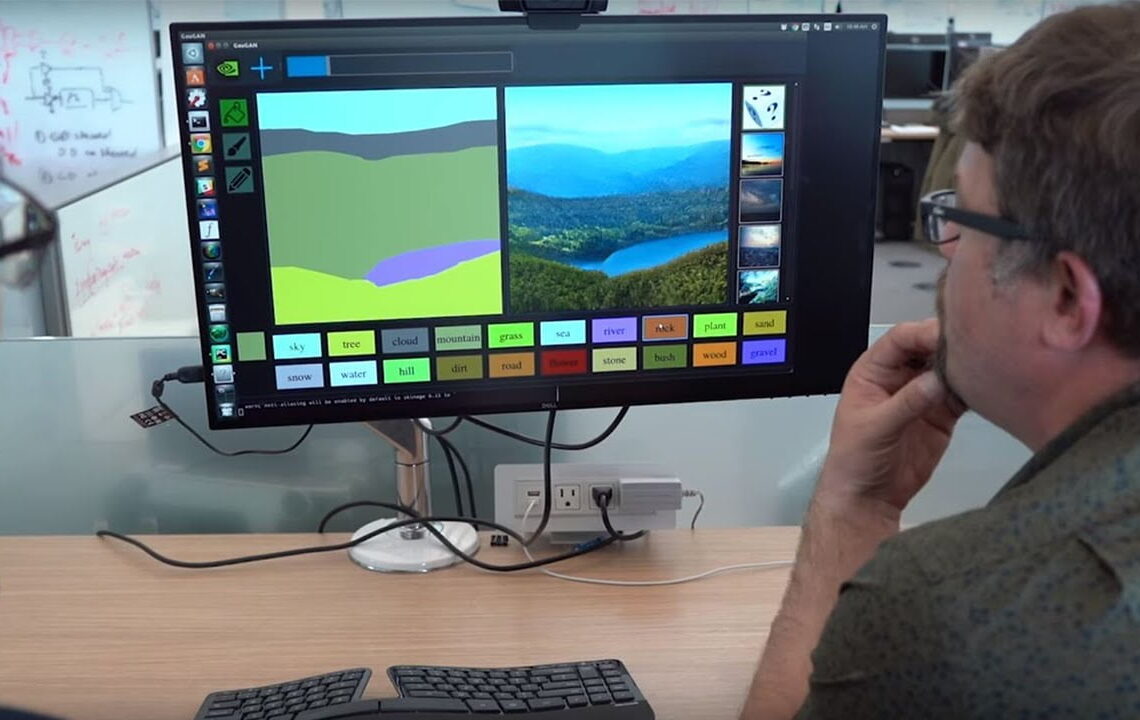 GauGAN turns sketches into realistic digital art
