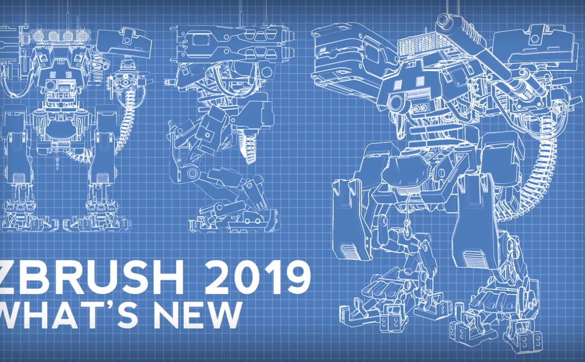 What’s new in ZBrush 2019 – 45 part video tutorial