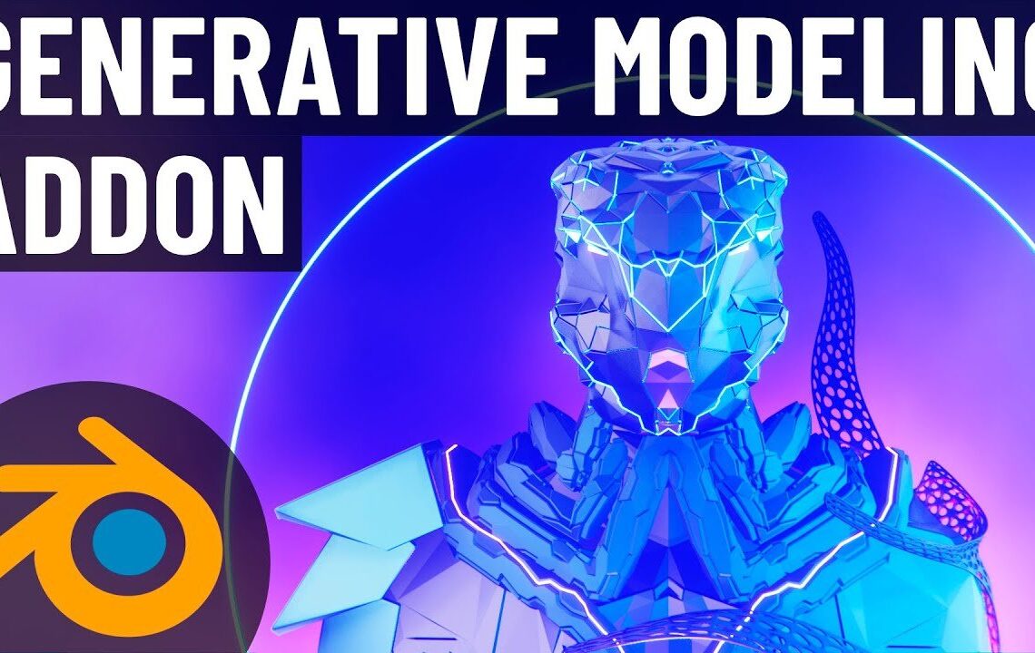 BY-GEN generative design addon for Blender