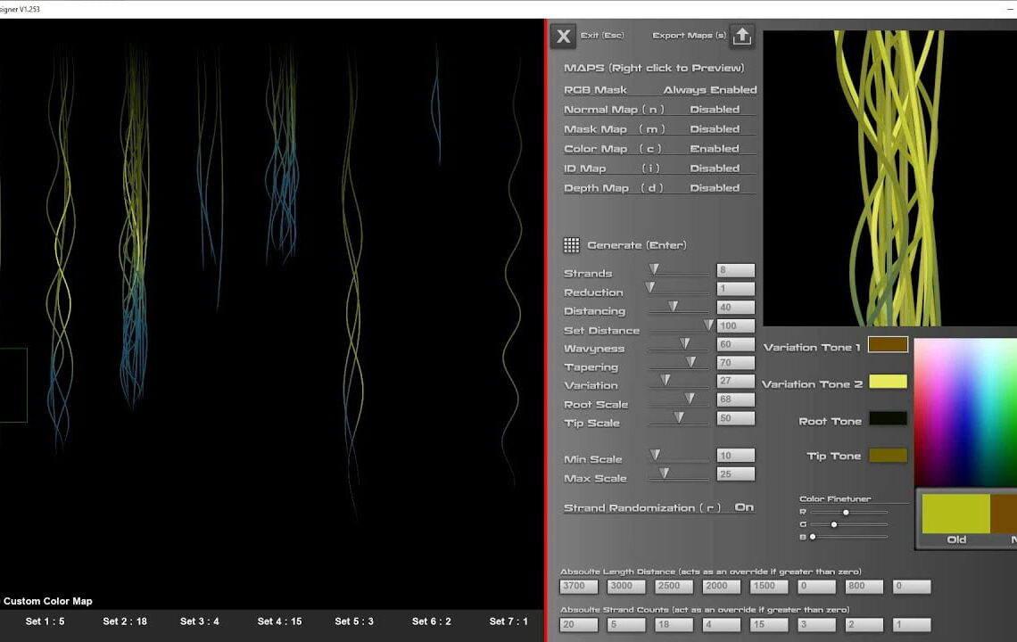 Hair Strand Designer