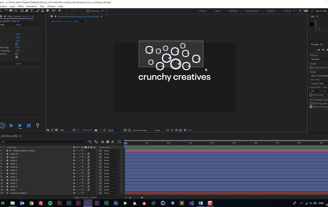 Physics Now! for After Effects released