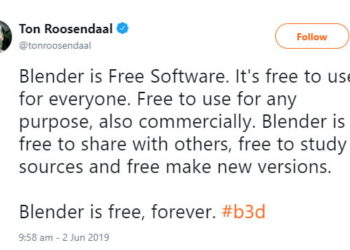 Ton Roosendaal on Blenders GPL license