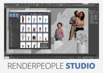 Renderpeople studio for 3DS Max