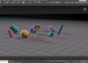 Roll modifier for 3DS Max animates any shaped geometry rolling over the ground
