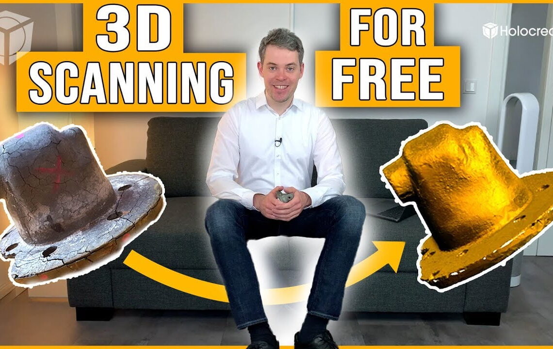 3D Scanning for free using a phone