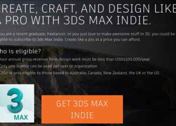 3DS Max and Maya Indie licensing announced