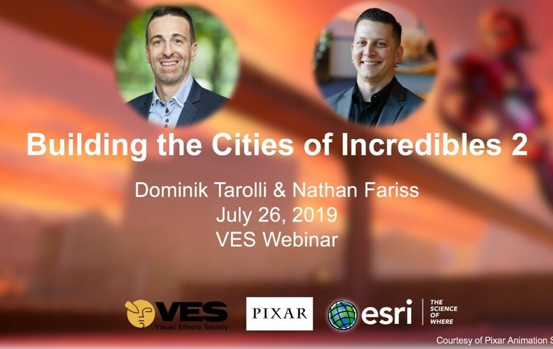 Building the Cities of Incredibles 2 with City Engine