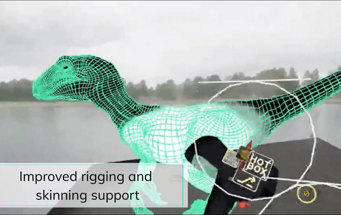 MARUI – VR modelling in Maya