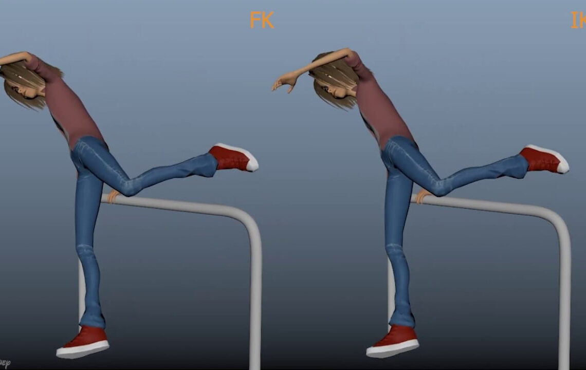 Tangent space optimisation of controls for character animation