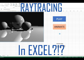 Ray-tracing in Excel