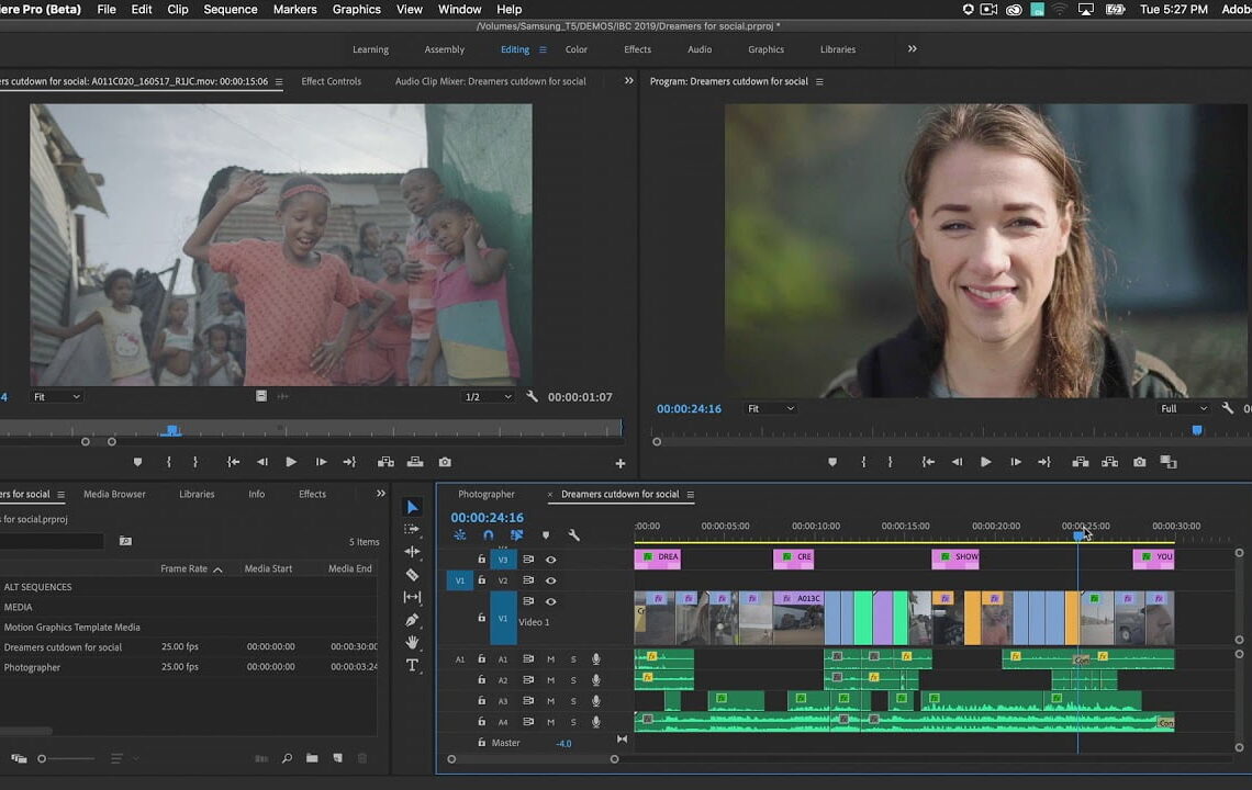 Adobe announces auto-reframe for Premiere