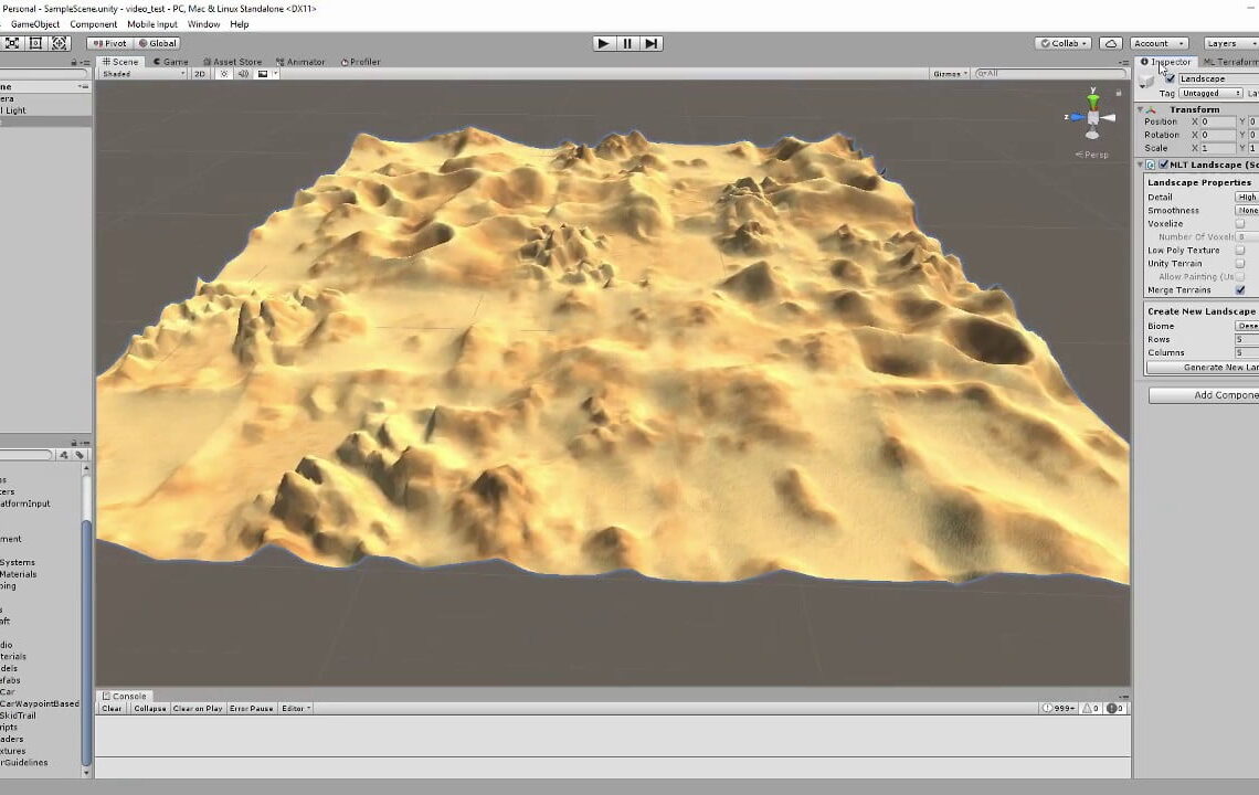 ML Terraform – terrain generator based on neural networks