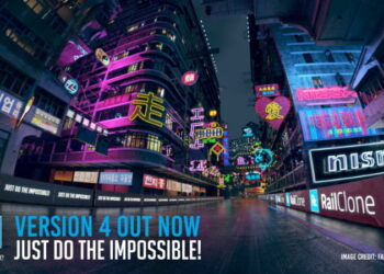 RailClone 4 for 3DS Max released
