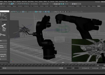 Controlling robots with Maya