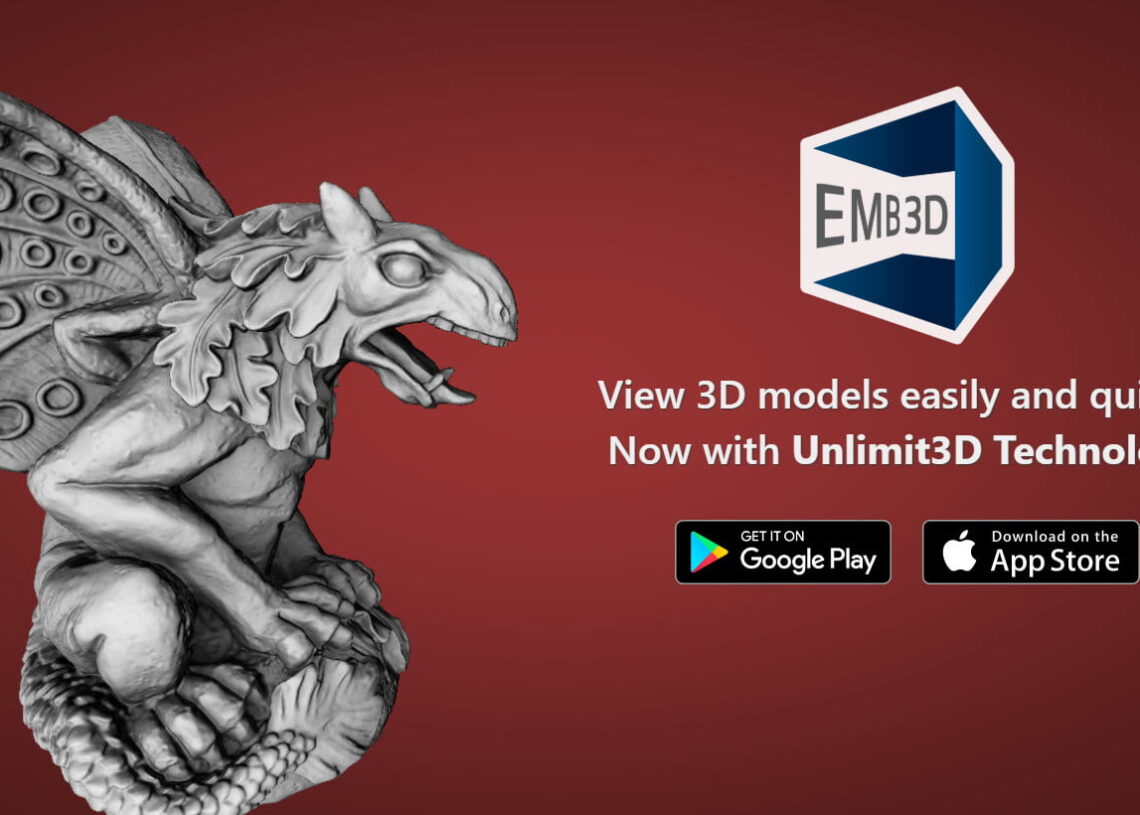 Emb3D – web and app based model viewer updated