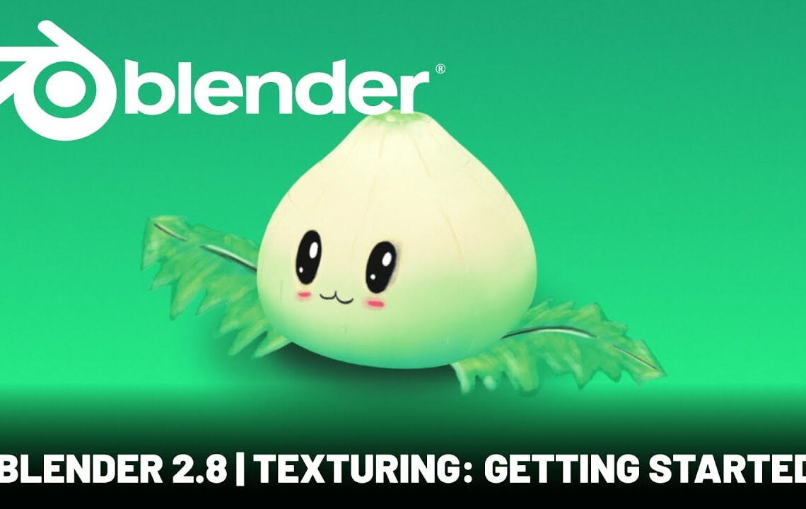 Texture painting for beginners in Blender 2.80