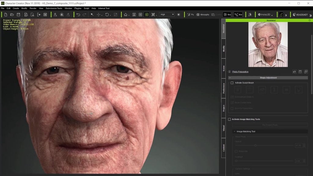 Avatar Maker ~3D model from facial photograph