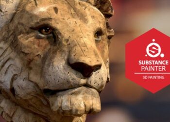 Substance Painter with new brush engine and automatic UVs