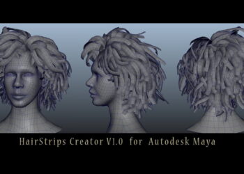 HairStrips creator for Maya